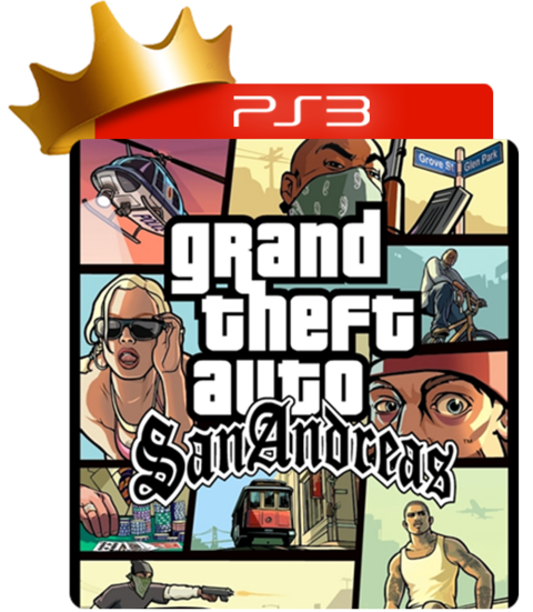 gta san andreas para ps3 em mídia digital