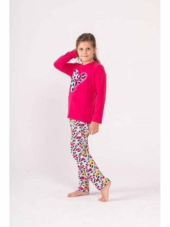 Pijama HAKUNA pantalon estampado y remera con estampa modal con lyc (371372NL) - tienda online