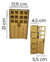 Muebles De Muñecas Grandes En Mdf De 3mm - Set Cocina - tienda online