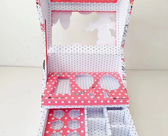 CAIXA KIT MINI CONFEITEIRO 02 ANDARES MINNIE - comprar online