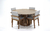 Conjunto Mesa Aurora com 4 ou 6 Cadeiras Isabela- MadeDecor - loja online