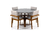 Conjunto Mesa Lara com 4 Cadeiras Isabela - MadeDecor - loja online