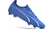 Chuteira de Campo Puma Ultimate FG/AG em Azul, Branco e Verde - Desenvolvida para Velocidade Extrema com Cabedal ULTRAWEAVE, PWRTAPE e Sola SPEEDPLATE. Acelere com Estilo e Conforto!