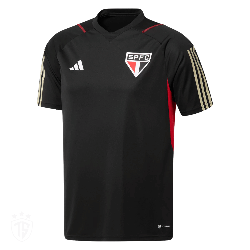 Camisa Comissão Técnica São Paulo 2023/24 Preta | Tevo Sports