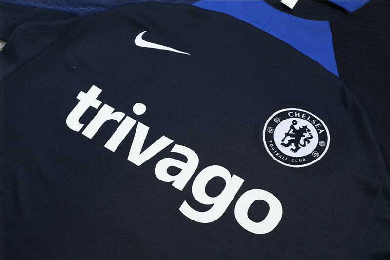 Camisa de Treino do Chelsea 2022 Azul Marinho Masculina | Tevo Sports