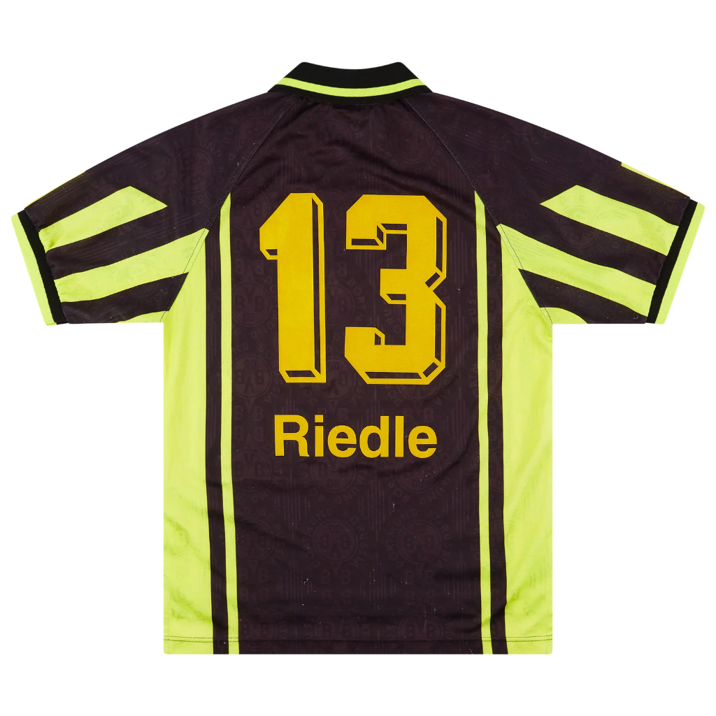 Camisa Reserva Retro do Borussia Dortmund 1996 1997 Tevo Sports
