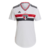 Camisa São Paulo I 2022/23 Feminina - Branco Vermelho