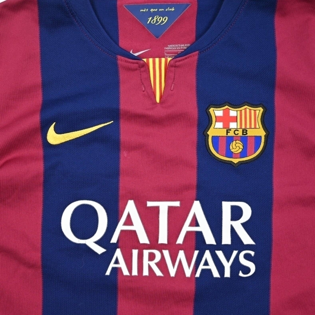 Camisa Titular Retrô Barcelona 2014-2015 | Tevo Sports