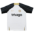 Camisa de Treino Chelsea Nike 2024 em branco, preto e dourado. Ajuste aerodinâmico e tecnologia de absorção de suor para máximo conforto durante o treino.