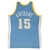 Regata Denver Nuggets Carmelo Anthony 2003/04 da Mitchell & Ness, com cores azul bebê, branca e amarela. Inspirada no uniforme clássico da temporada 2003-2004, esta peça apresenta costura de alta qualidade e detalhes fiéis ao design original usado pelos N