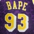 Regata Los Angeles Lakers BAPE X Mitchell & Ness nas cores roxa, amarela e branca. Design exclusivo com a icônica cabeça de macaco da BAPE e estampa camuflada. Uma fusão única de moda streetwear e esportividade da NBA | Tevo Sports