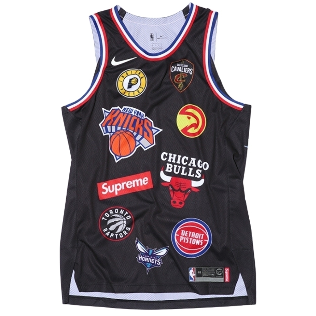 Regata NikeLab Supreme x NBA Preta Tevo Sports