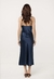 Slip Dress Azul Marinho na internet