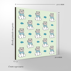 Quadro Decorativo - Infantil - 2D Pattern Urso na internet