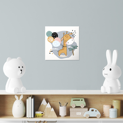 Quadro Decorativo - Infantil - Girafa 2 - Fábrica de Pôster