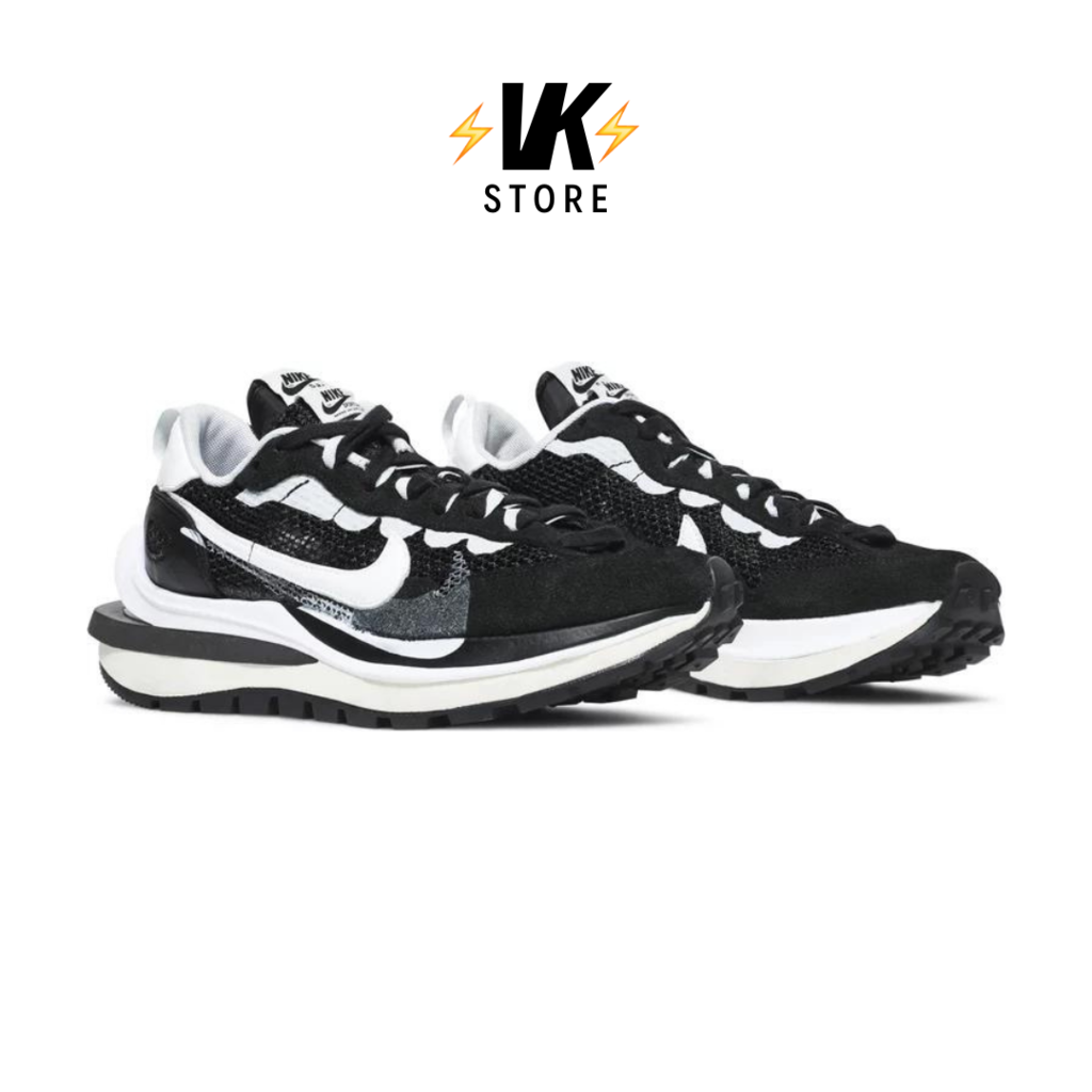 Sacai nike shop black white