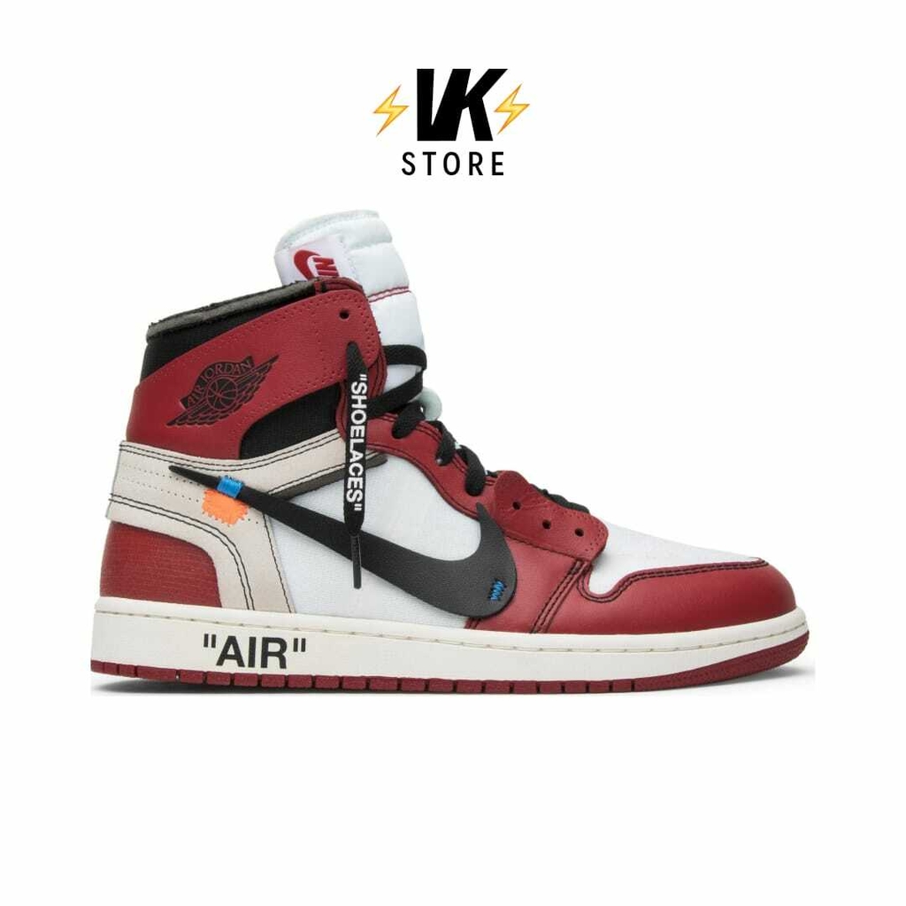 Nike jordan x off white red hotsell
