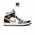 Air Jordan 1 Mid "Patent White Black Gold"