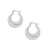 Aros Croissant Silver - comprar online