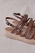 Sandalias Estela Chocolate - comprar online