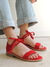 Sandalias Calatea Rojo - comprar online