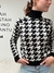Sweater Juno Negro y Blanco en internet