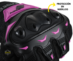 Guantes Faseed Air Rider Rosa - tienda en línea