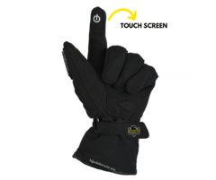 Guantes Faseed Imper-man Negro - HIJO DE LA MOTO