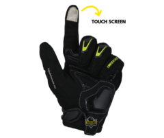 Imagen de GUANTES IMMORTALE BASIC - NEGRO / AMARILLO NEÓN