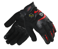 Guantes Immortale Survio Negro / Rojo