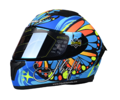 CASCO INTEGRAL SHAFT SH-582SP BETTER - AZUL MATE - comprar en línea