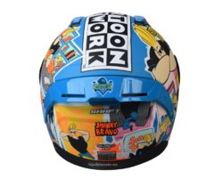 Casco Integral Shaft / Cartoon Network Sh-582sp Johnny Bravo - HIJO DE LA MOTO