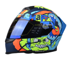 CASCO INTEGRAL SHAFT SH-502 SHARKE - AZUL MATE - comprar en línea