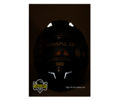 CASCO INTEGRAL SHARK SKWAL I3 RHAD AZUL BRILLANTE CON LUZ + PINLOCK - comprar en línea