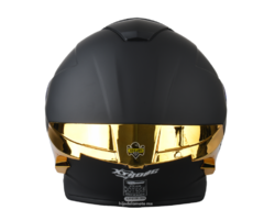 Casco Integral Xtrong Xtr-820 Solid Negro / Dorado Mate en internet