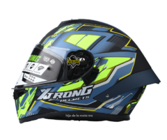 CASCO INTREGRAL XTRONG XTR-667 RAPID - AZUL