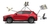 Combo Led Premium Interiores + Hyperleds De Reversa Mazda Cx5 2014- 2019