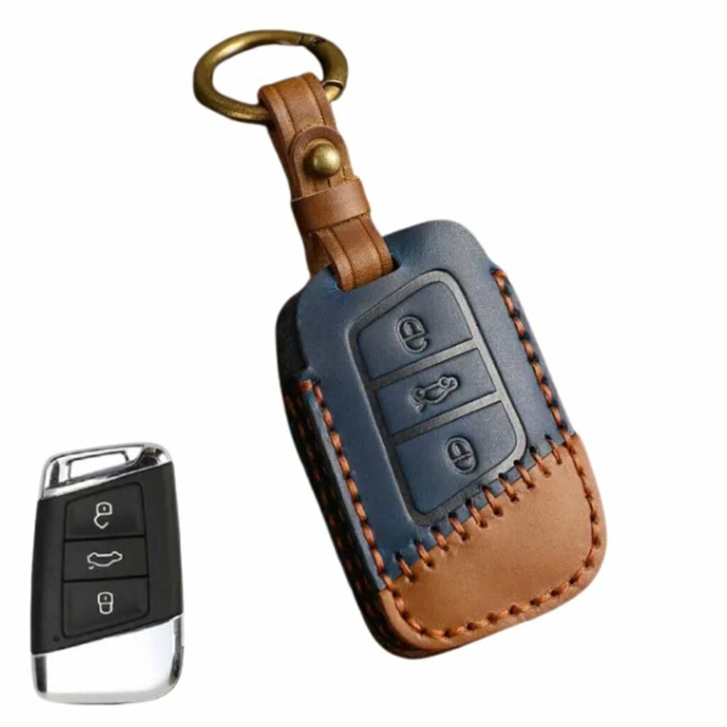 Funda protectora de cuero alcantara (LEK76) para llaves Volkswagen, S,  22,90 €