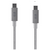 Cable Tipo C A Tipo C Puregear Gris 1.2 Metros - (Liquidación)