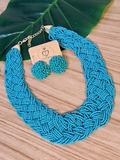 Conjunto Trento Azul