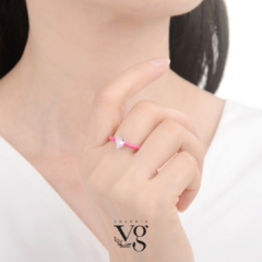 Anillo Barbie Rosa Plata 925 - comprar online