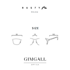 RUSTY MALICE AZUL - Optica Gimgall