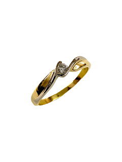 Anillo de compromiso para mujer en oro 18 quilates de Fasano Joyeros. Somos la joyería más antigua de Rosario. Fabicamos alianzas. Vendemos y compramos oro.