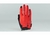 Luvas Specialized Body Geometry Dual-Gel Long Finger Masculina Vermelha - Loja Bike Session
