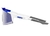 Óculos 100% Speedcraft SL Matte White Blue Metalic + Lente Transparente - comprar online