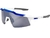 Imagem do Óculos 100% Speedcraft SL Matte White Blue Metalic + Lente Transparente