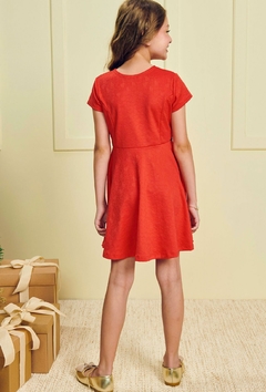 Vestido Infanti Vermelho - comprar online