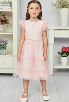 Vestido Infanti Rosa - comprar online