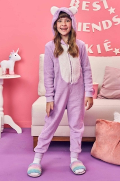 Pijama Kukie Macacão Lilás na internet