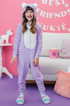 Pijama Kukie Macacão Lilás - comprar online